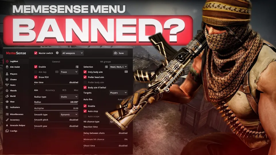 VAC is LITERALLY disabled.. CS2 Cheats ft. Memesense 2026